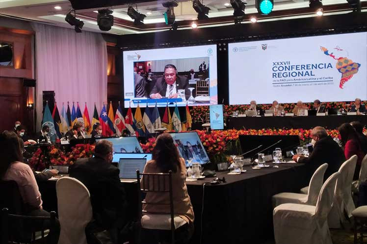 Quito Conferencia Regional FAO